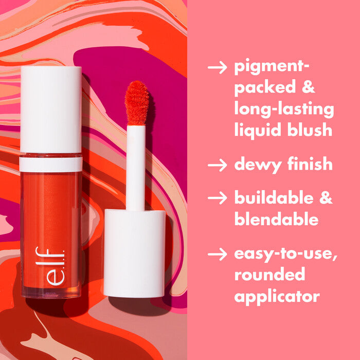 E.L.F. | Camo Liquid Blush | Comin' In Hot Pink