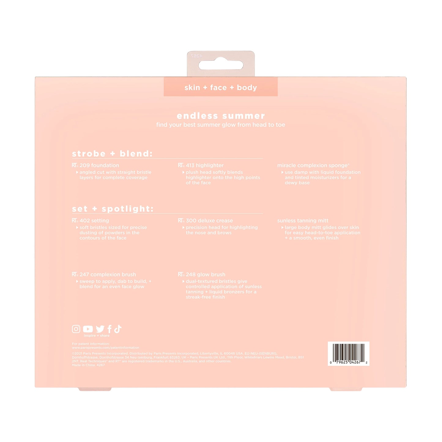 Real Techniques | Endless Summer Makeup Brush Set