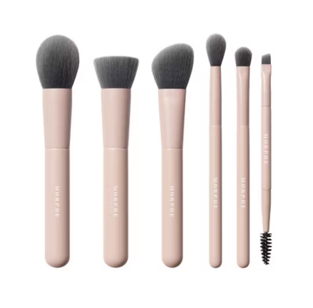 Pre orden: Morphe | Bamboo & Charcoal Shaping Essential Infused Travel Brush Set - 6pc