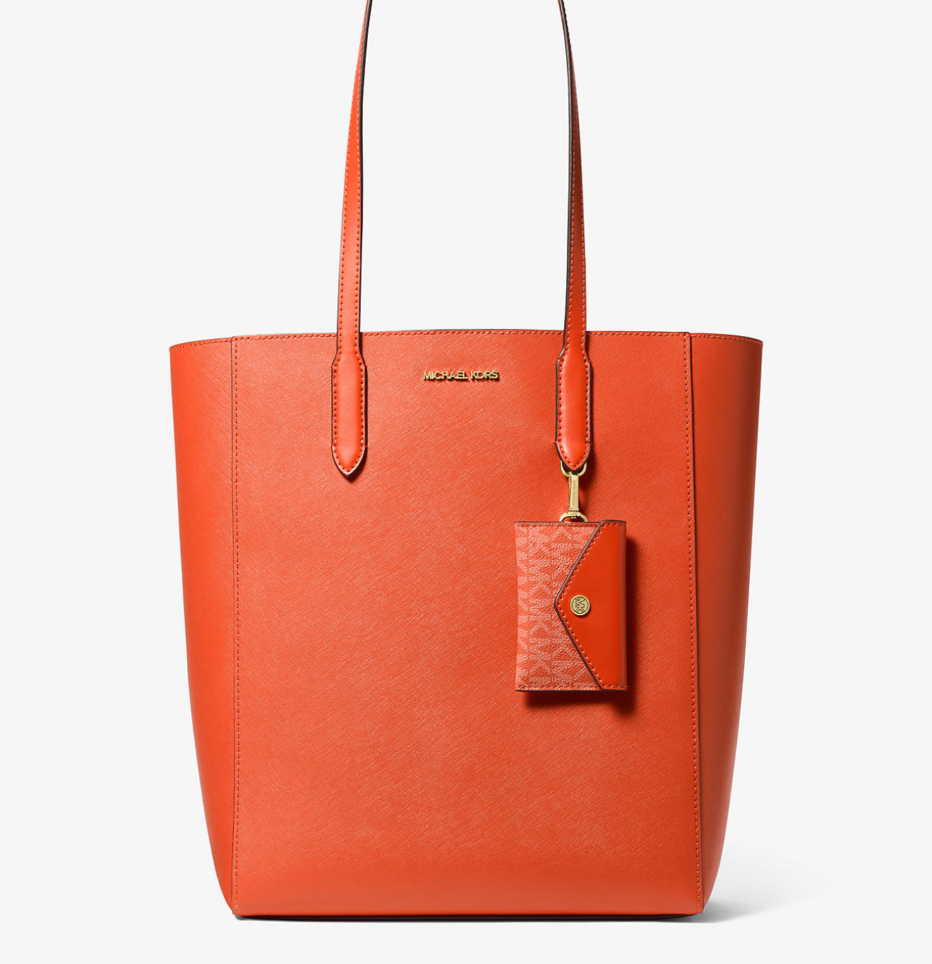 Pre orden: Michael Kors | Vincent Large Saffiano Leather Tote Bag With Card Case