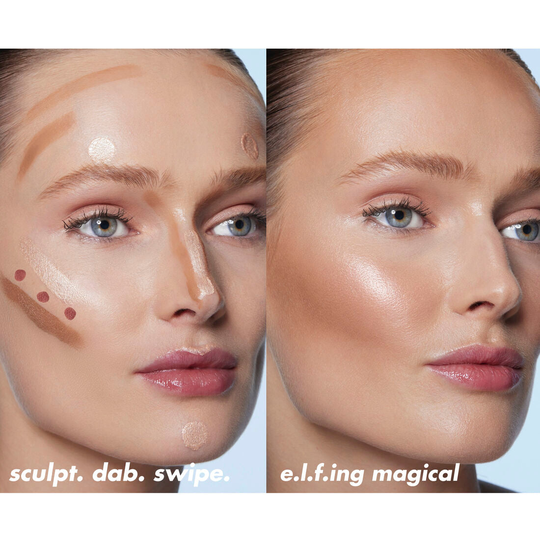 Elf | Halo Glow Highlight Beauty Wand | Rose Quartz