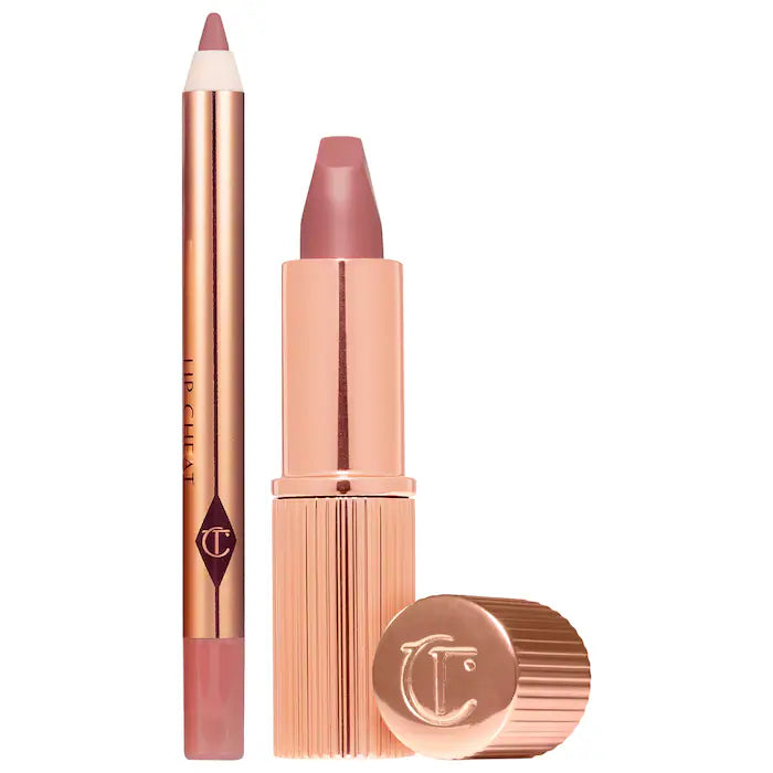 Charlotte Tilbury | Mini Pillow Talk Lipstick & Liner Set | Pillow Talk