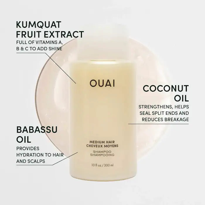 Pre orden: OUAI | Medium Hair Shampoo