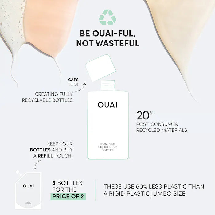 Pre orden: OUAI | Medium Hair Shampoo