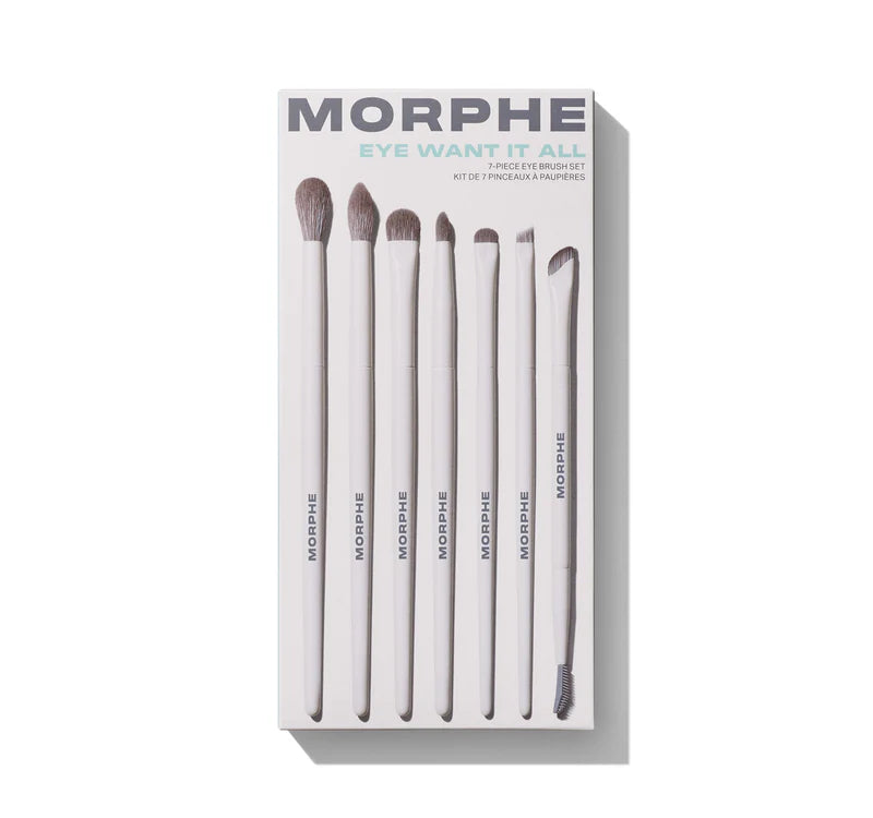 Pre orden: Morphe | Eye Want It All 7-Piece Eye Brush Set