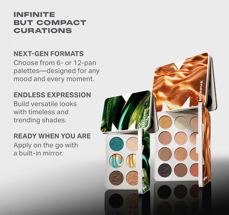 Pre-order: MORPHE | ChromaPlus 6-Pan Eyeshadow Palette