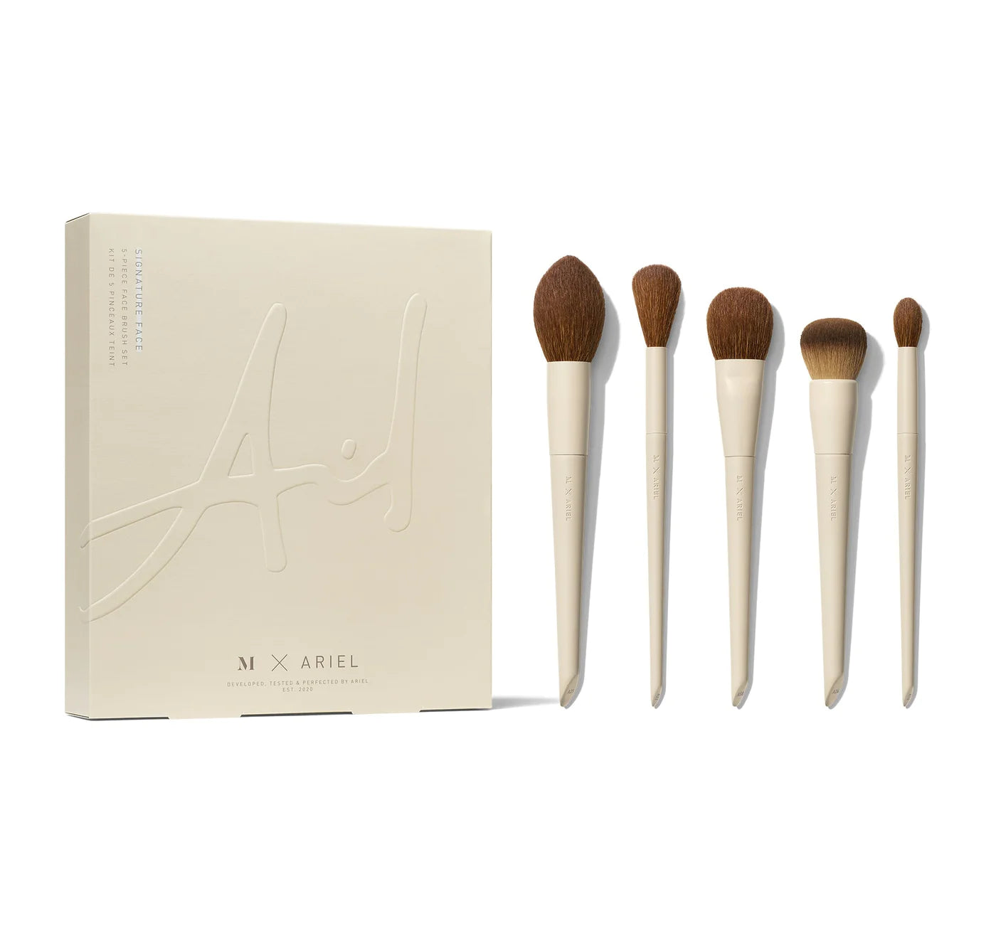 Morphe X Ariel | Signature Face 5-Piece Face Brush Set