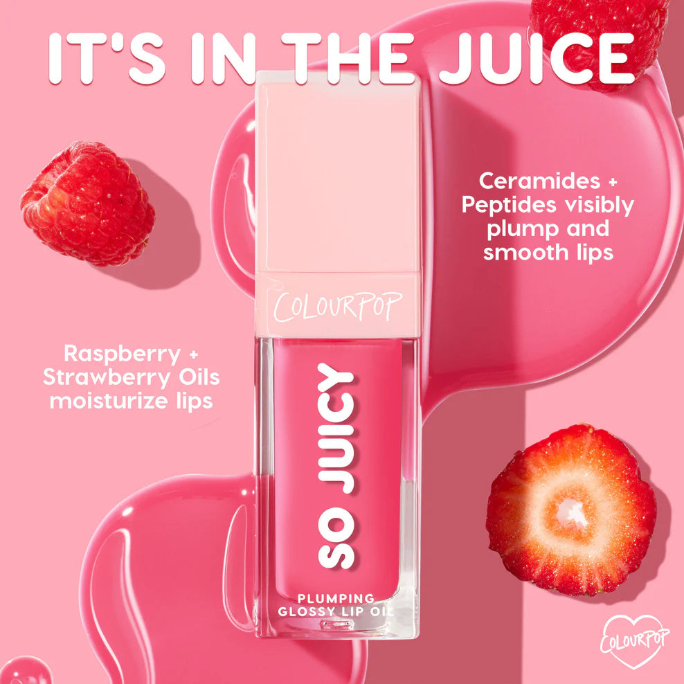 Colourpop | So Juicy Plumping Glossy Lip Oil | Beverly Drive