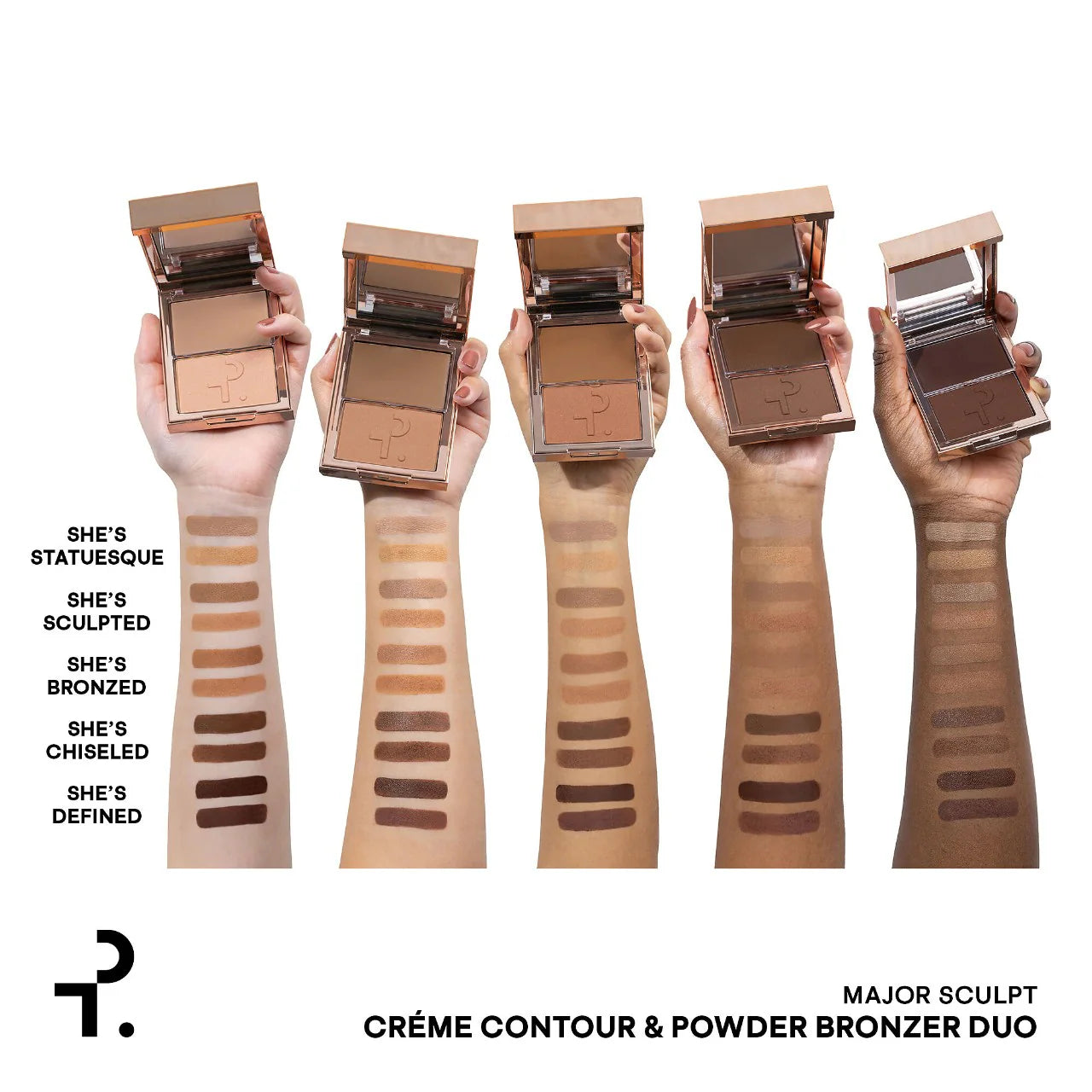 Pre orden: PATRICK TA | Major Sculpt Creme Contour & Powder Bronzer Duo
