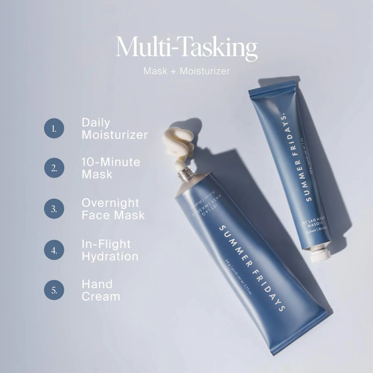 Pre orden: Summer Fridays | Jet Lag Mask + Moisturizer