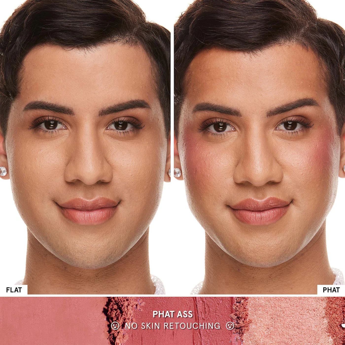 Pre orden: ONE/SIZE by Patrick Starrr | Cheek Clapper 3D Blush Trio Palette