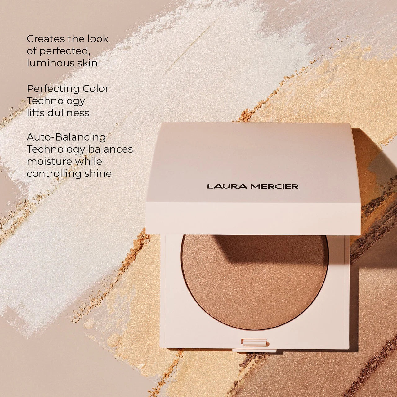 Pre-orden: Laura Mercier | Real Flawless Luminous Perfecting Talc-Free Pressed Powder