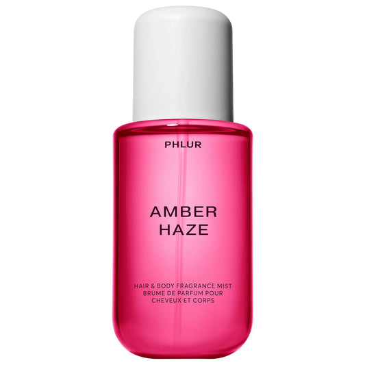 PHLUR | Amber Haze Hair & Body Fragrance Mist | 8 oz / 237 mL eau de parfum spray