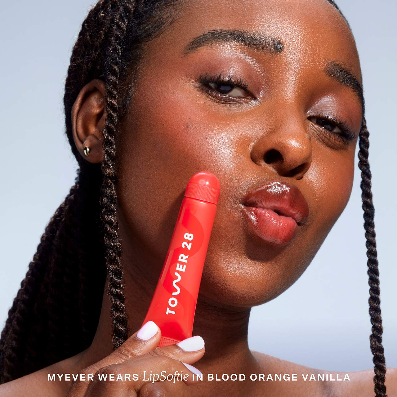 Tower 28 | LipSoftie™ Hydrating Tinted Lip Treatment Balm | Blood Orange Vanilla