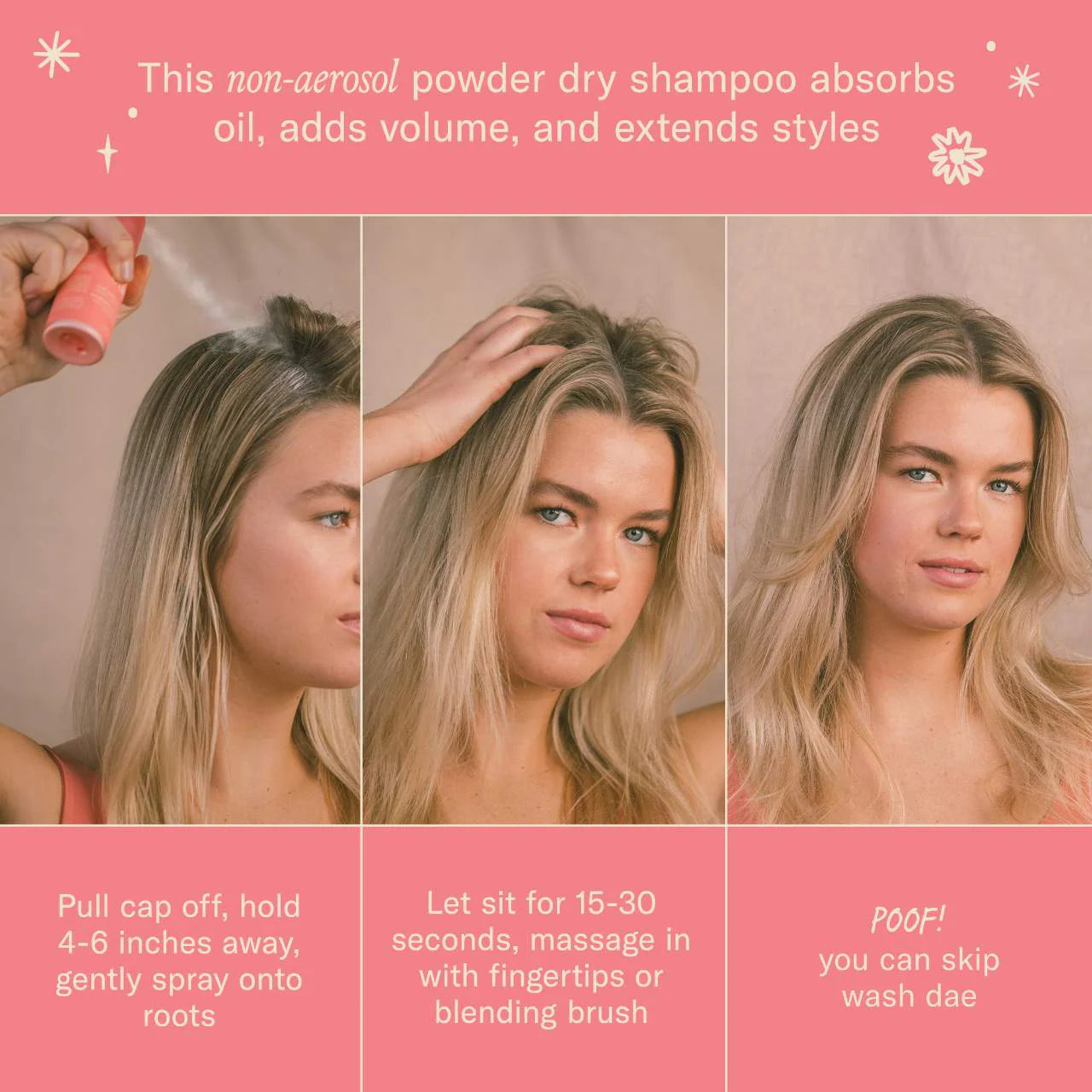 Pre Venta: dae | Fairy Duster Volumizing Dry Shampoo Powder