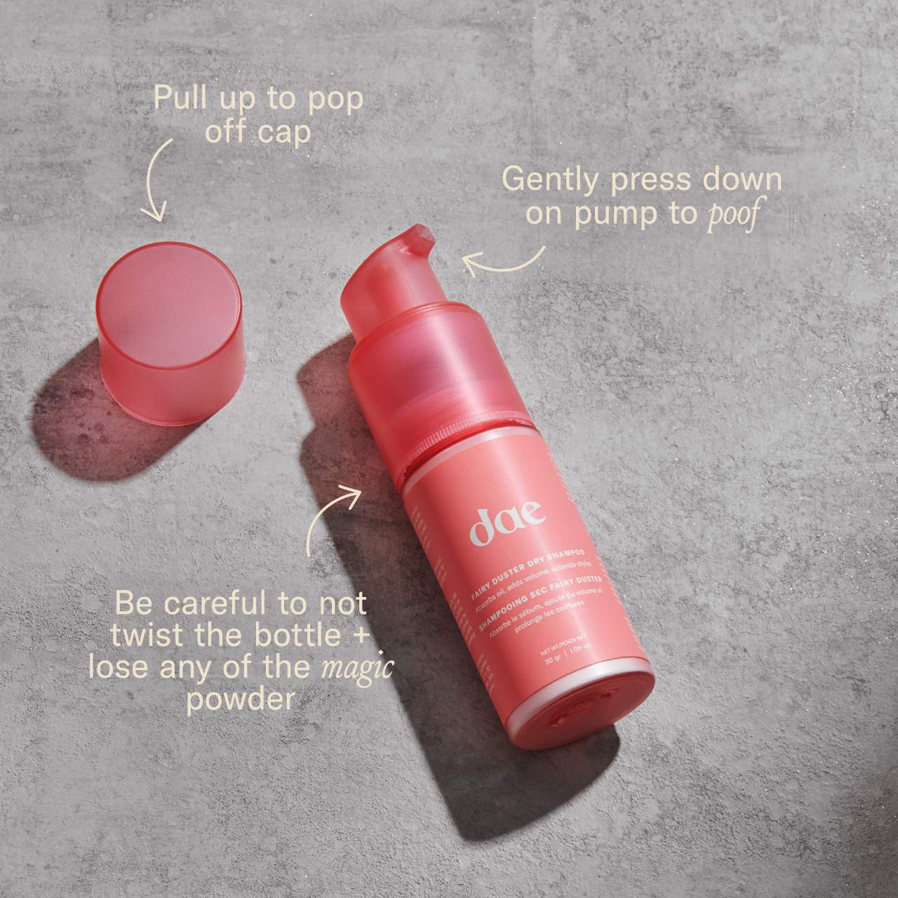 Pre orden: dae | Fairy Duster Volumizing Dry Shampoo Powder