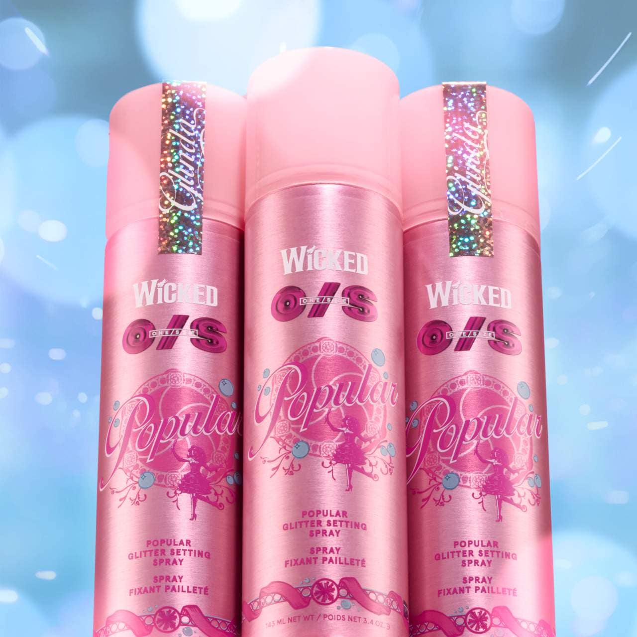 ONE/SIZE by Patrick Starrr | O/S X WICKED - Popular Glitter On 'Til Dawn Setting Spray | 143 mL