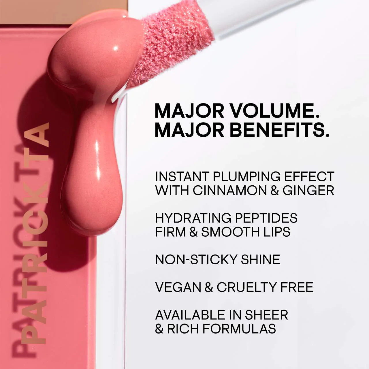 Pre orden: PATRICK TA | Major Volume Plumping Lip Gloss