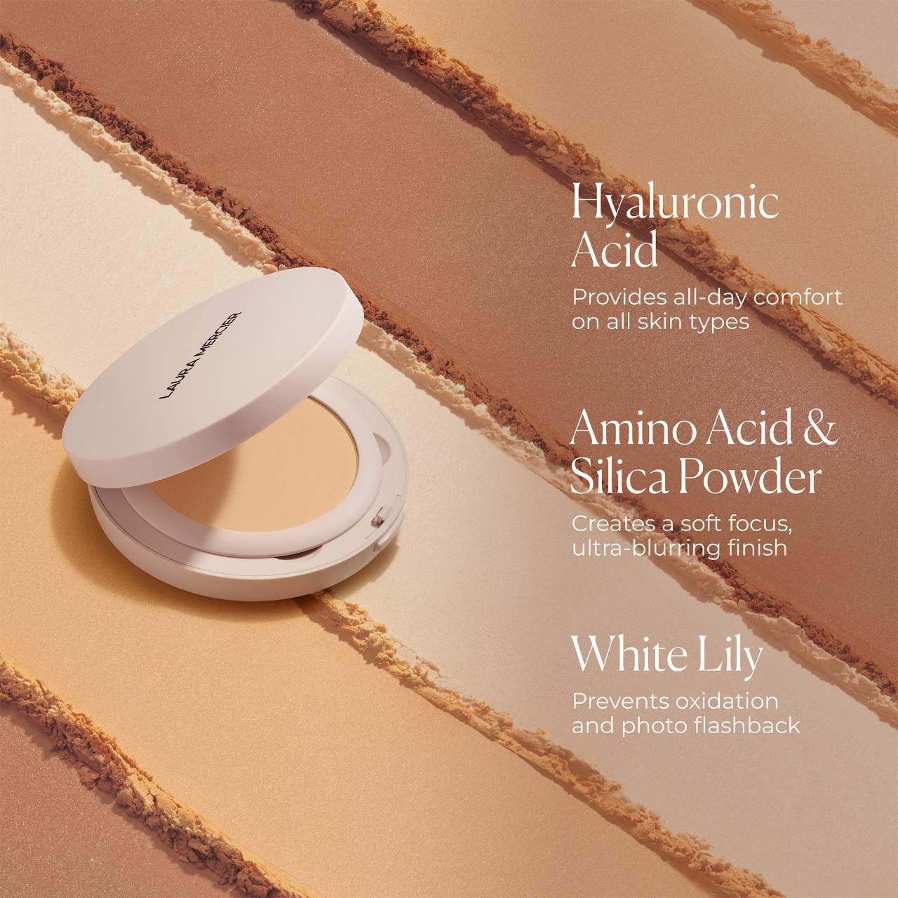 Pre-orden: Laura Mercier | Ultra-Blur Talc-Free Waterproof Translucent Pressed Setting Powder