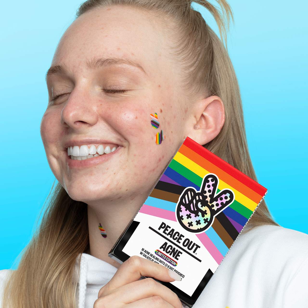 Pre orden: Peace Out | Salicylic Acid Acne Healing Dots | 16 Healing Dots / pack