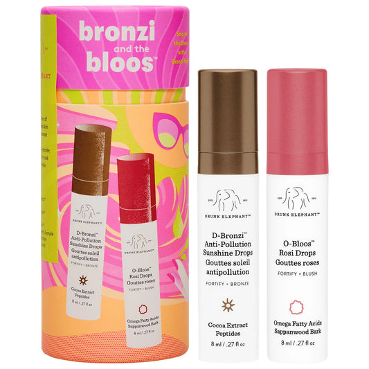 Pre Venta: Drunk Elephant | Bronzi and the Bloos Color Serum Duo