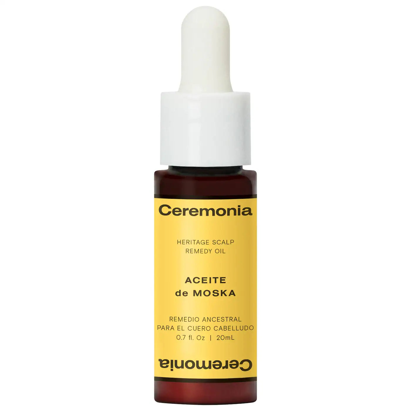 Pre orden: Ceremonia | Aceite de Moska Pre-Shampoo Scalp & Hair Oil