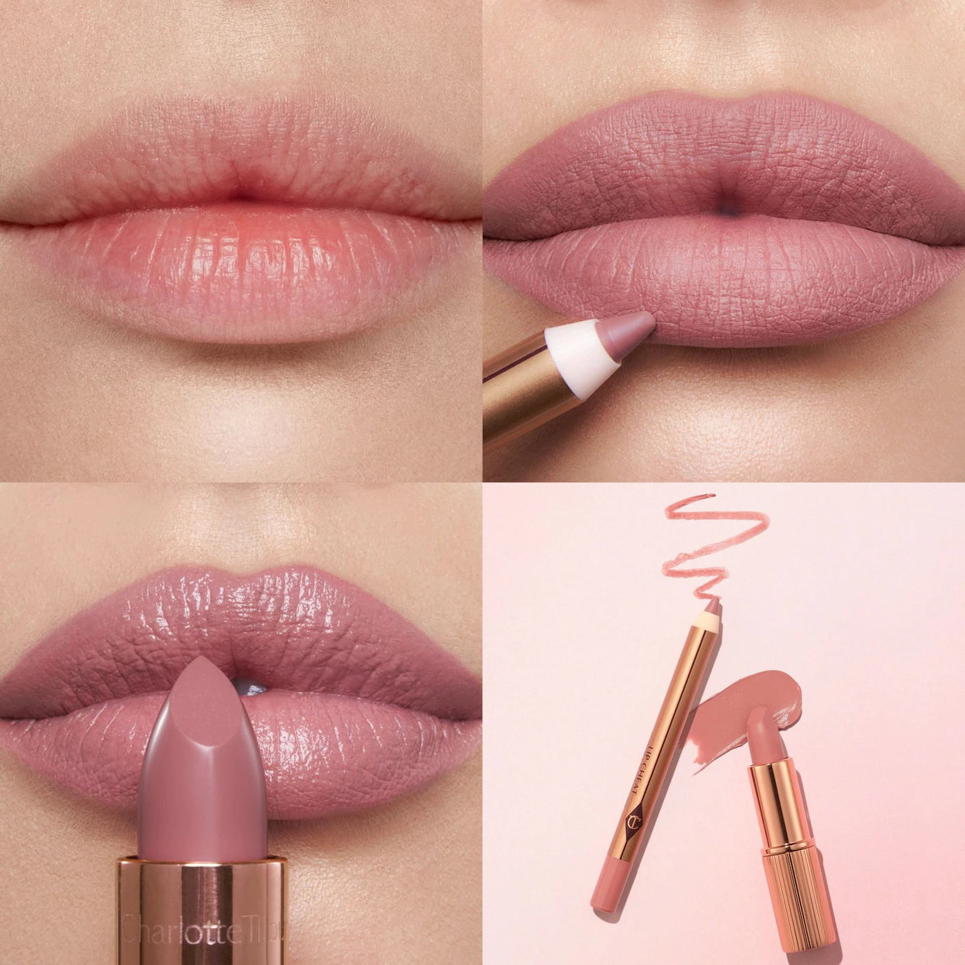Pre orden: Charlotte Tilbury | Mini Pillow Talk Lipstick & Liner Set