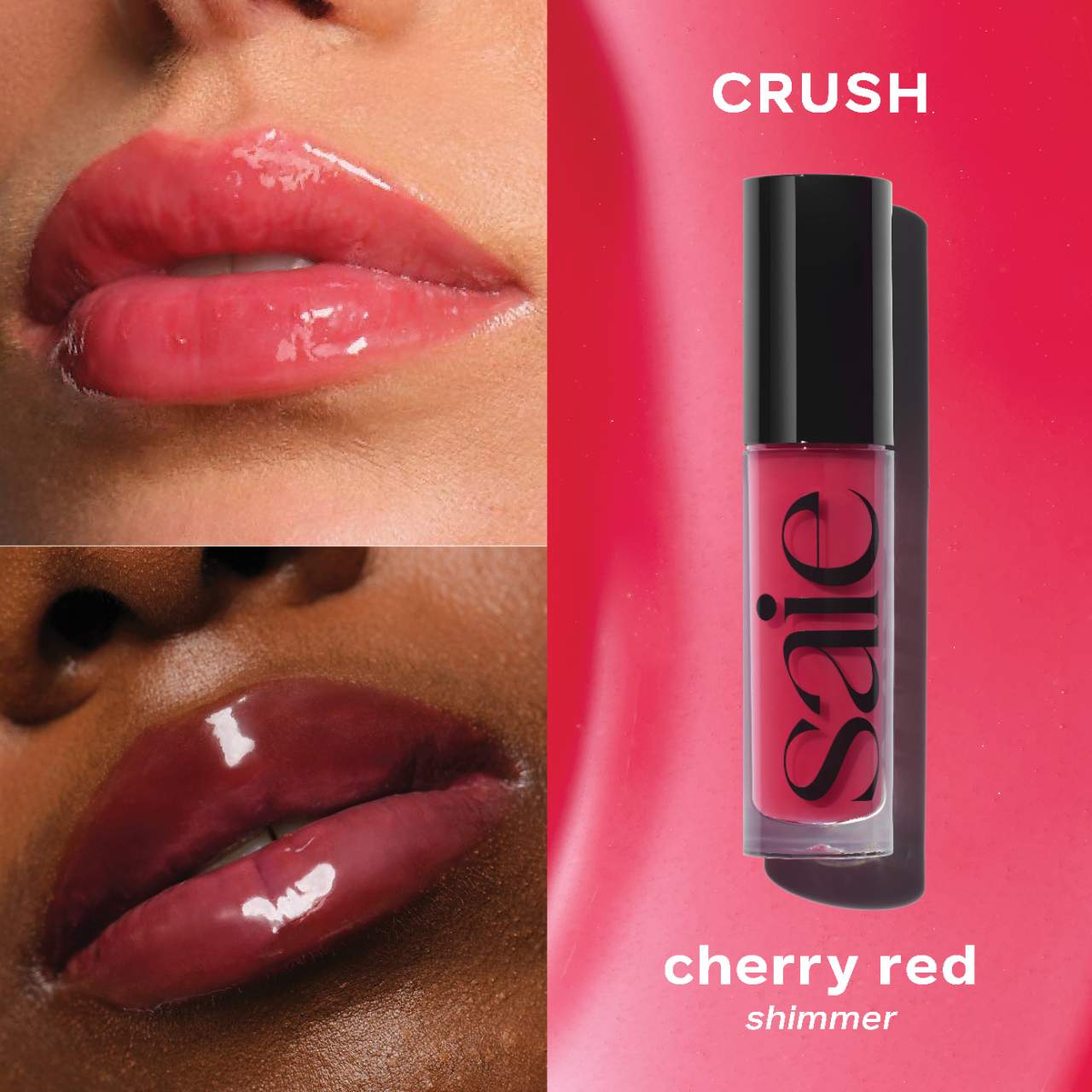 Pre orden: Saie | Glossybounce Lip Gloss Oil Duo