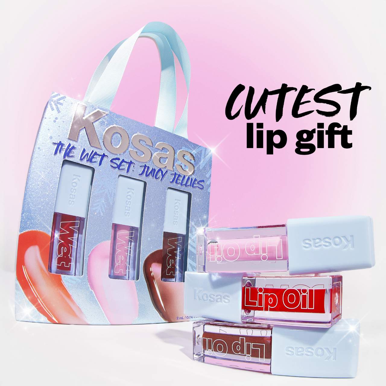 Pre orden: Kosas | The Wet Set: Juicy Jellies Sheer Lip Oils