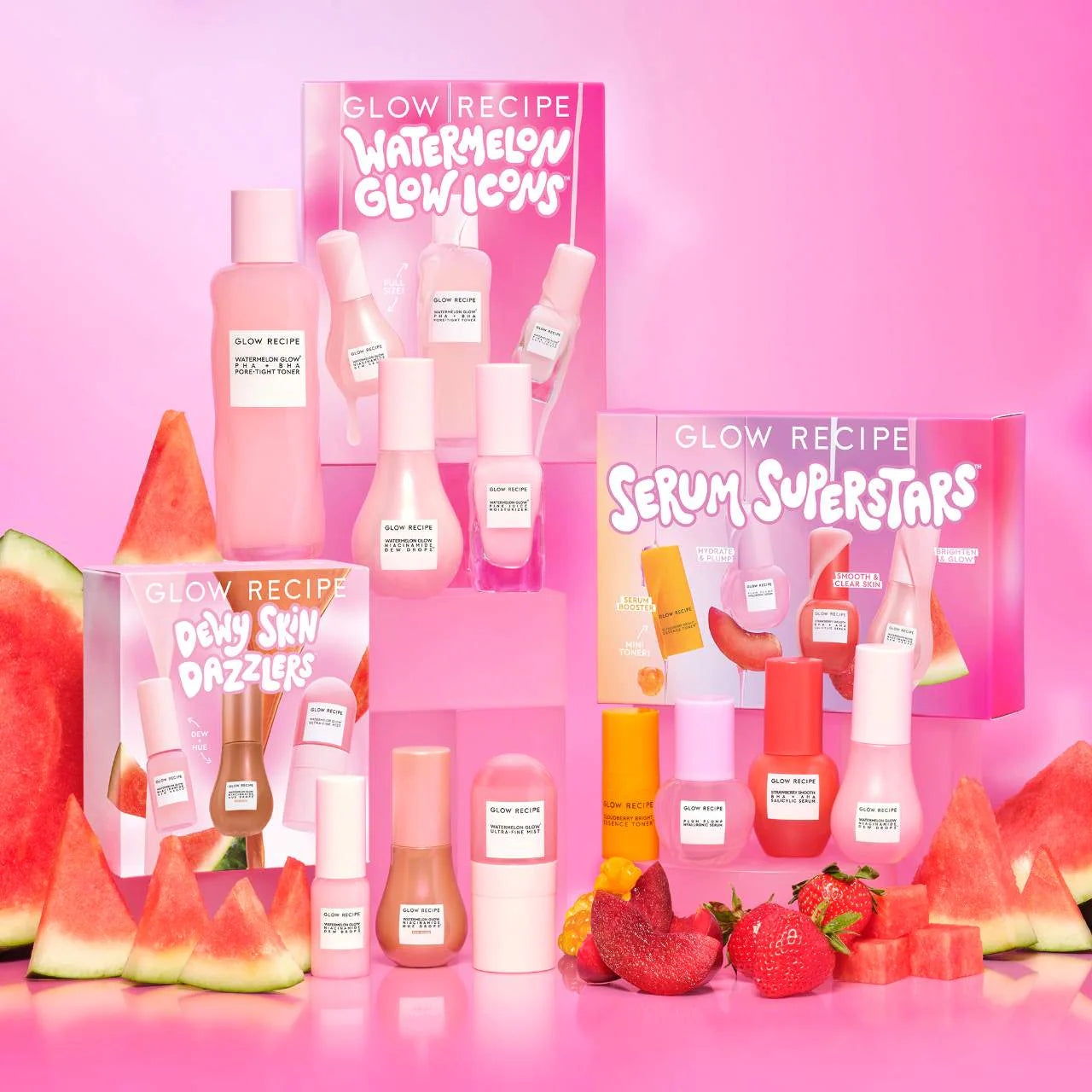 Glow Recipe | Watermelon Glow Icons Kit