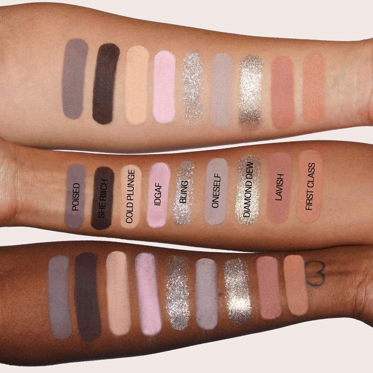 Pre orden: HUDA BEAUTY | Icy Nude Eyeshadow Palette
