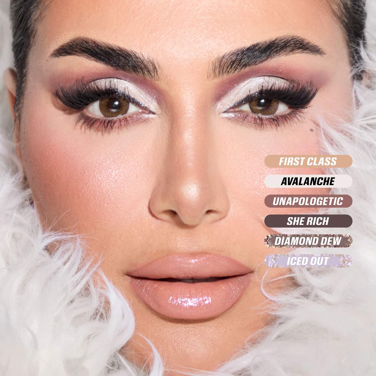 Pre orden: HUDA BEAUTY | Icy Nude Eyeshadow Palette