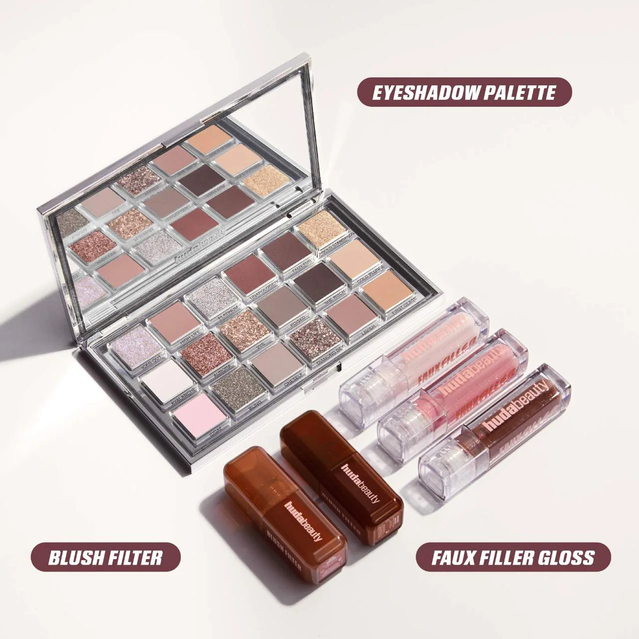 Pre orden: HUDA BEAUTY | Icy Nude Eyeshadow Palette