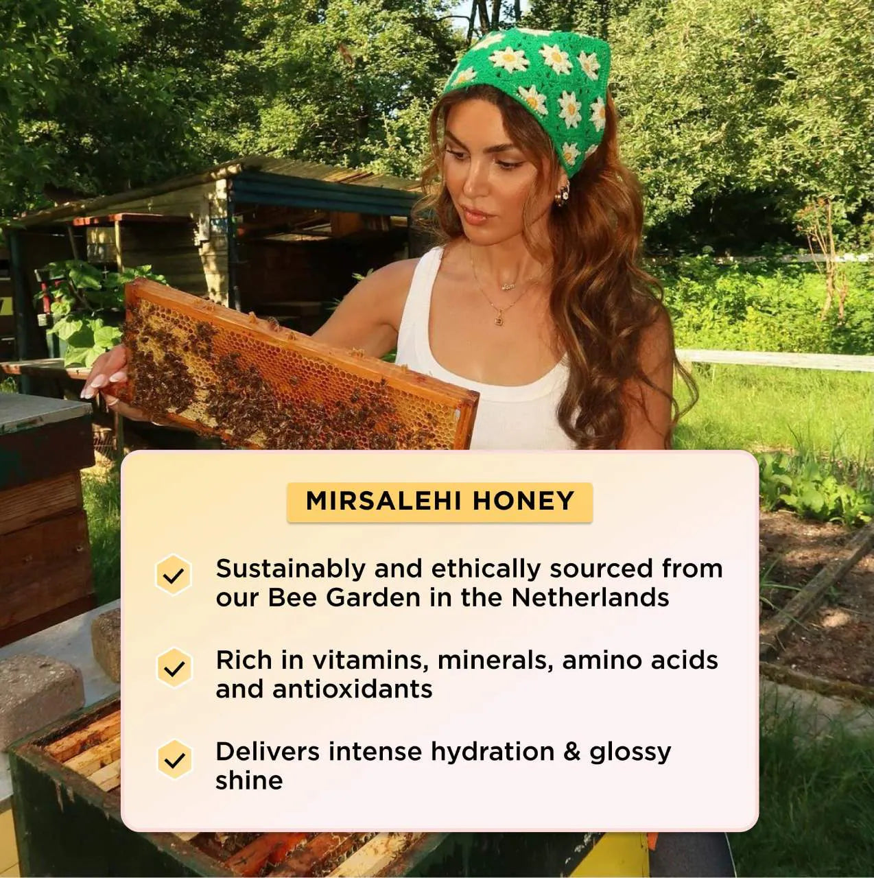 Pre orden: Gisou | Honey Gloss Ceramide Therapy Hydrating Hair Mask