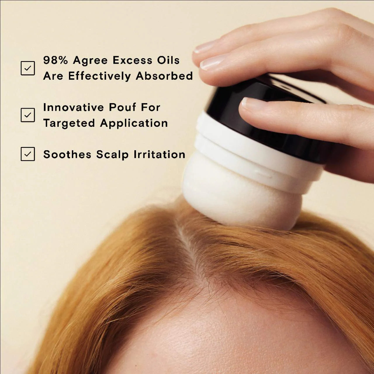 Pre orden: Ceremonia | Dry Shampoo Powder Pouf for Balanced Scalp