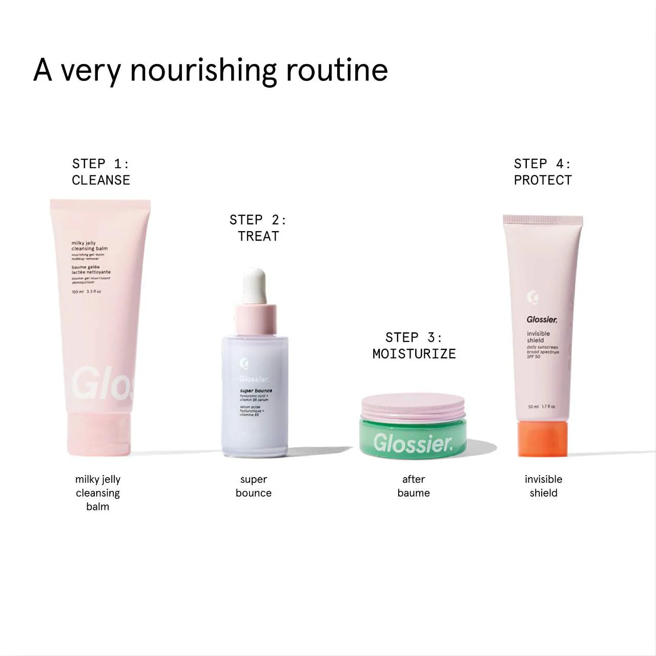 Pre orden: Glossier | Milky Jelly Cleansing Balm & Makeup Remover