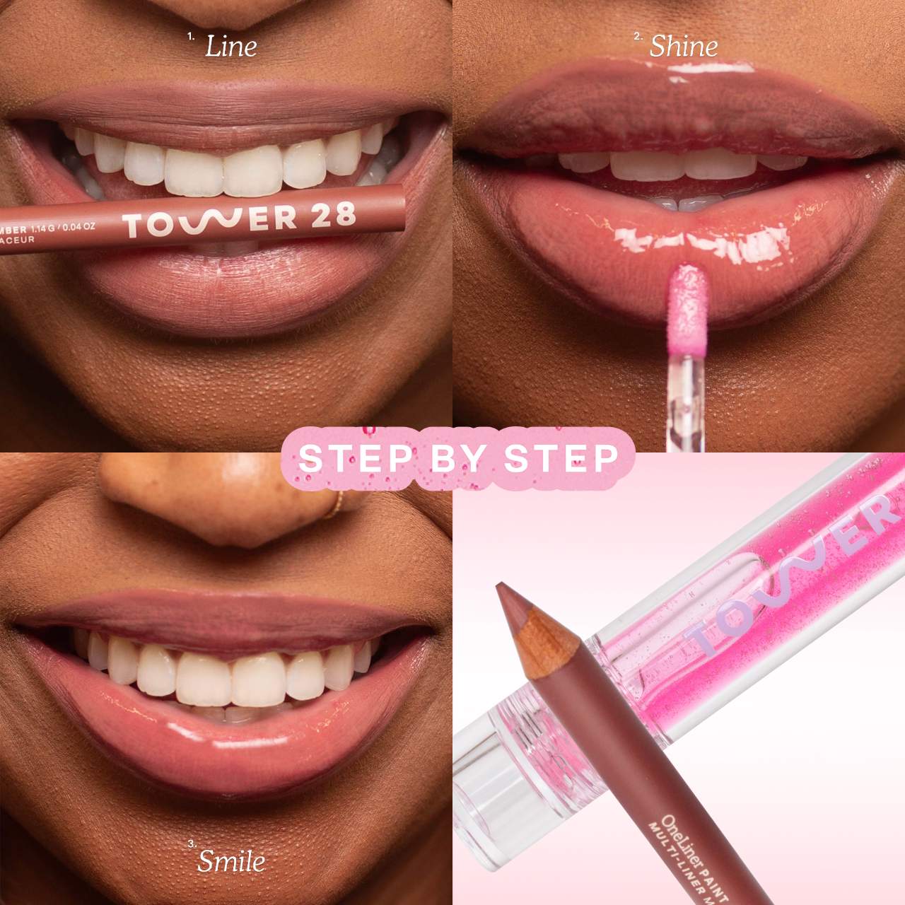 Pre orden: Tower 28 Beauty | Line + Shine Lip Kit