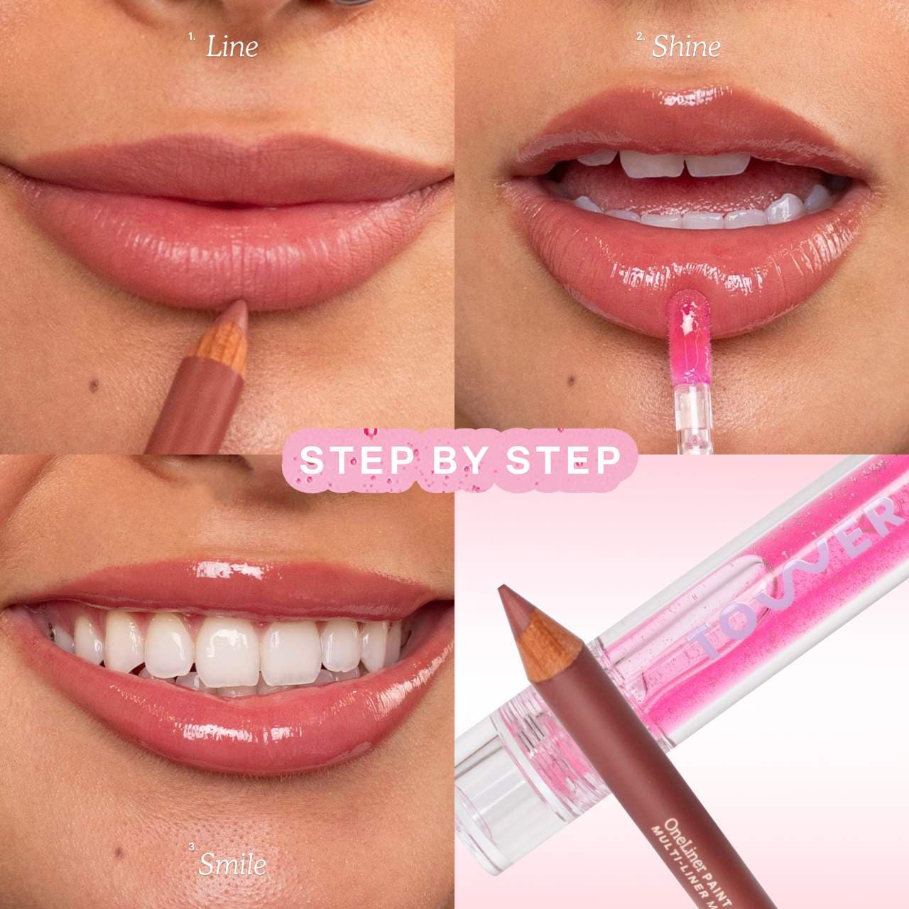 Pre orden: Tower 28 Beauty | Line + Shine Lip Kit