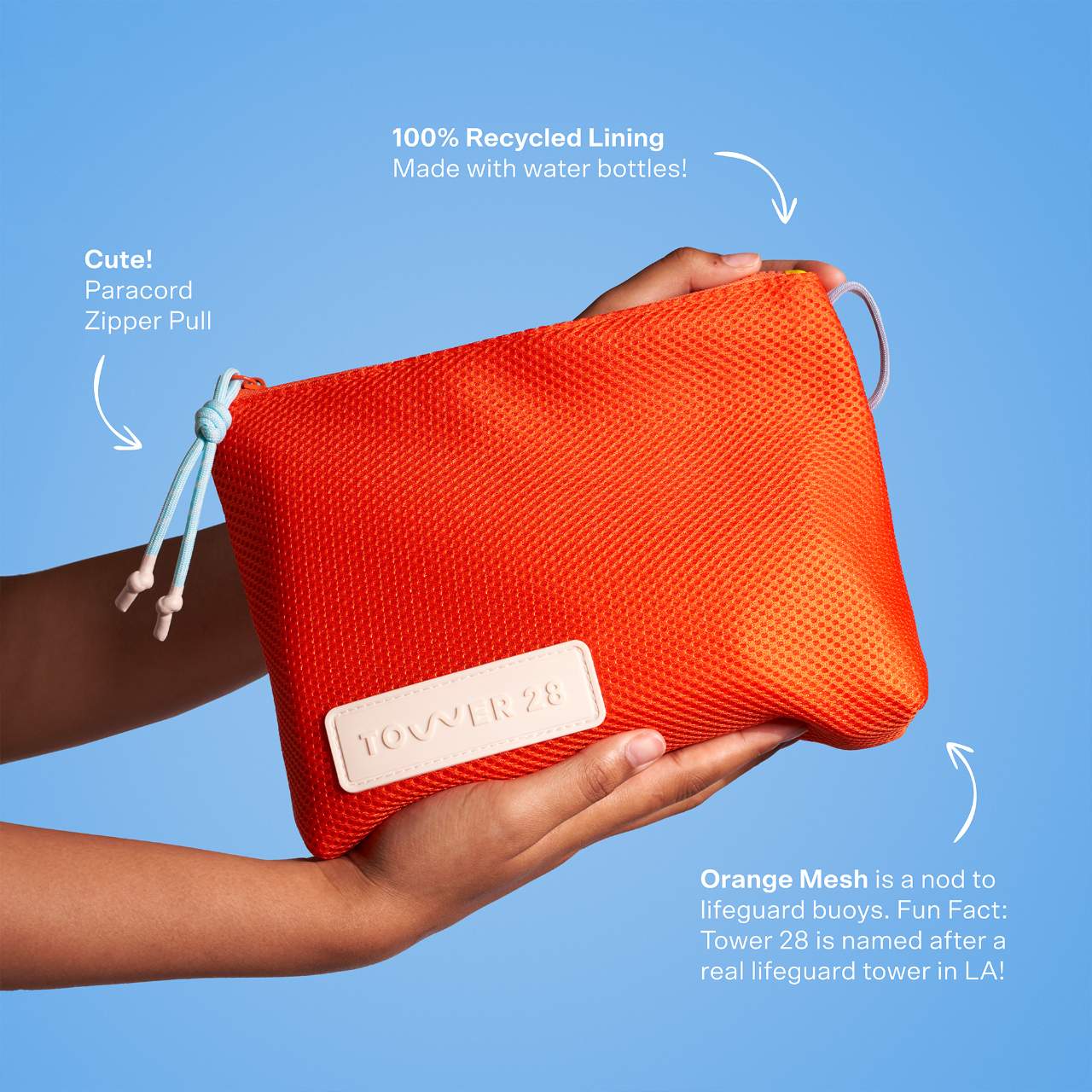 Pre orden: Tower 28 | Beauty SOS (Store. Our. Stuff) Makeup Bag