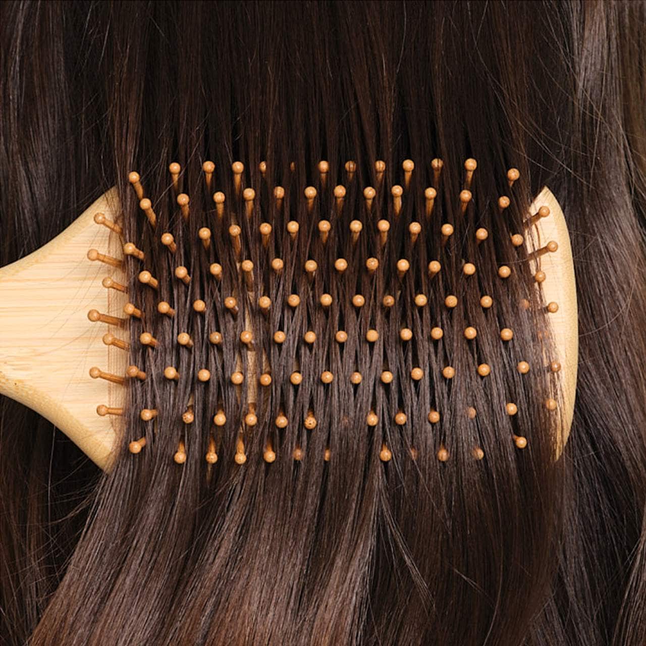 Pre orden: Emi Jay | Bamboo Paddle Hair Brush in Pink Sugar