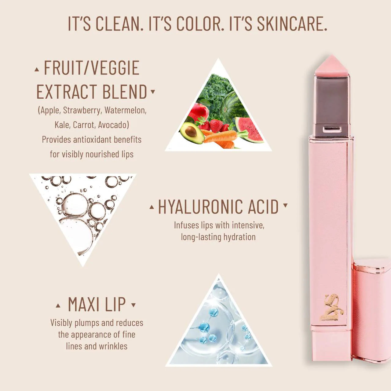 Pre orden: LYS Beauty | Speak Love Lip-Plumping Glossy Lip Balm