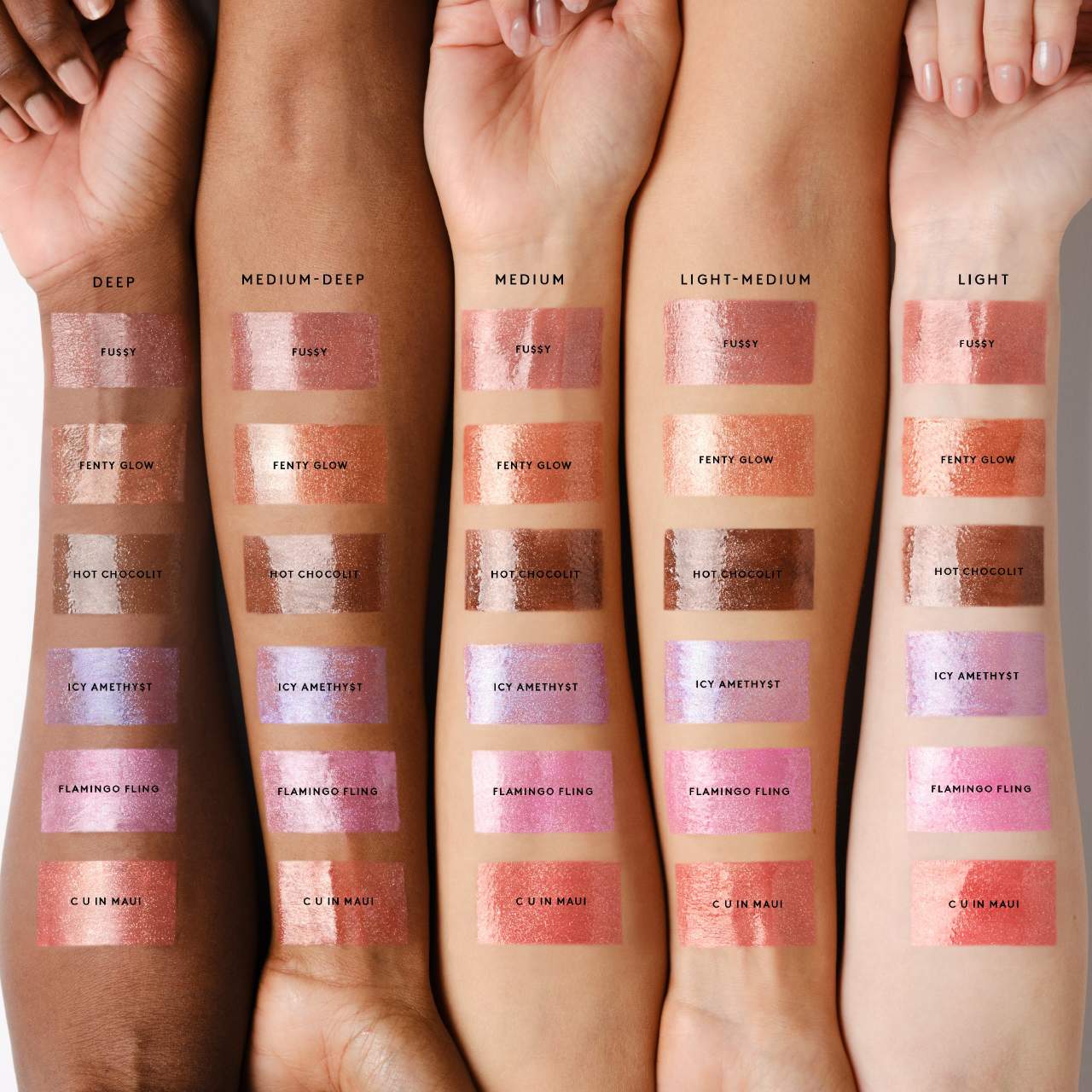 Pre orden: Fenty Beauty by Rihanna | Gloss Bomb Stix High-Shine Gloss Stick | Shimmer finish - Standard size