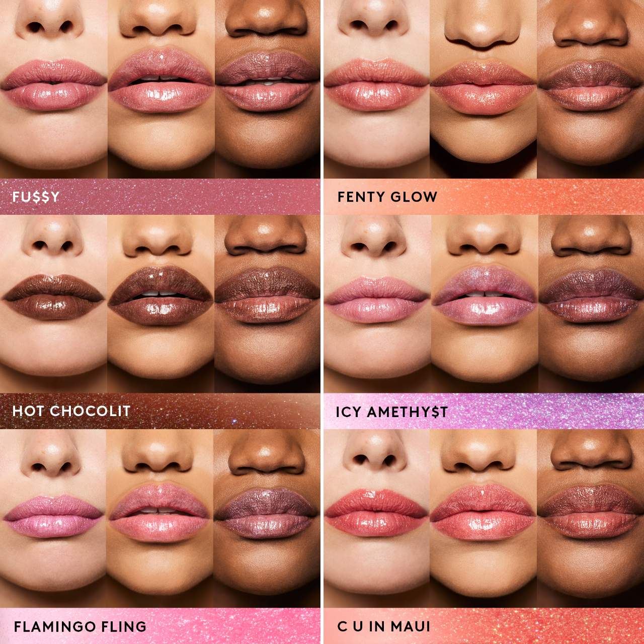 Pre orden: Fenty Beauty by Rihanna | Gloss Bomb Stix High-Shine Gloss Stick | Shimmer finish - Standard size