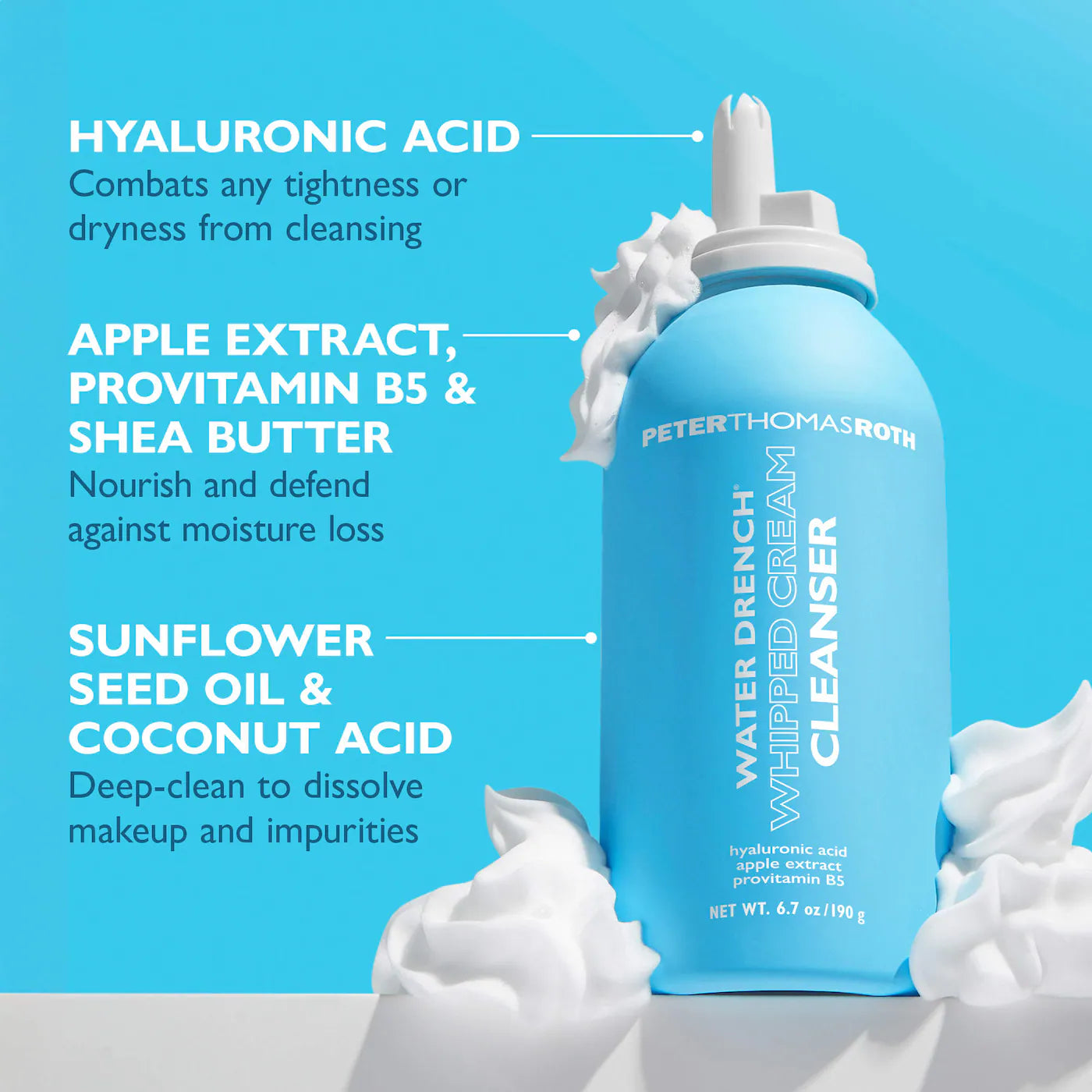 Pre-orden: Peter Thomas Roth | Water Drench® Whipped Cream Cleanser