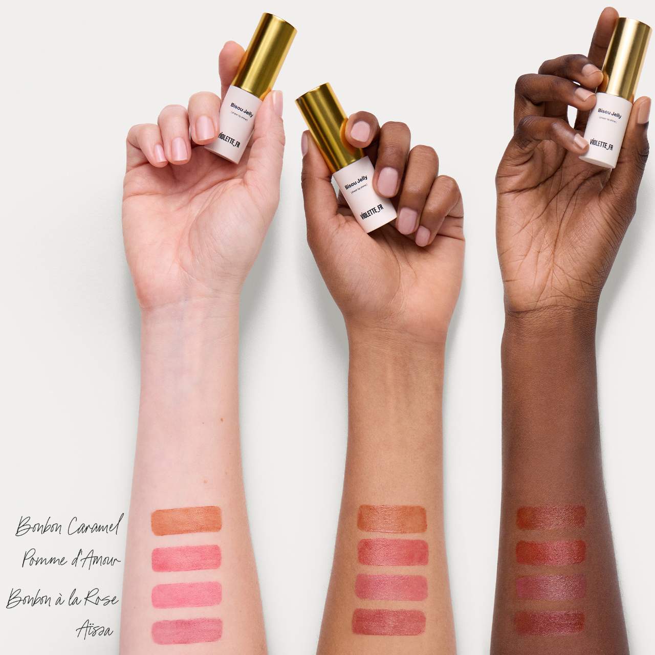 Pre orden: VIOLETTE_FR | BISOU JELLY Sheer Shine Hydrating Lipstick