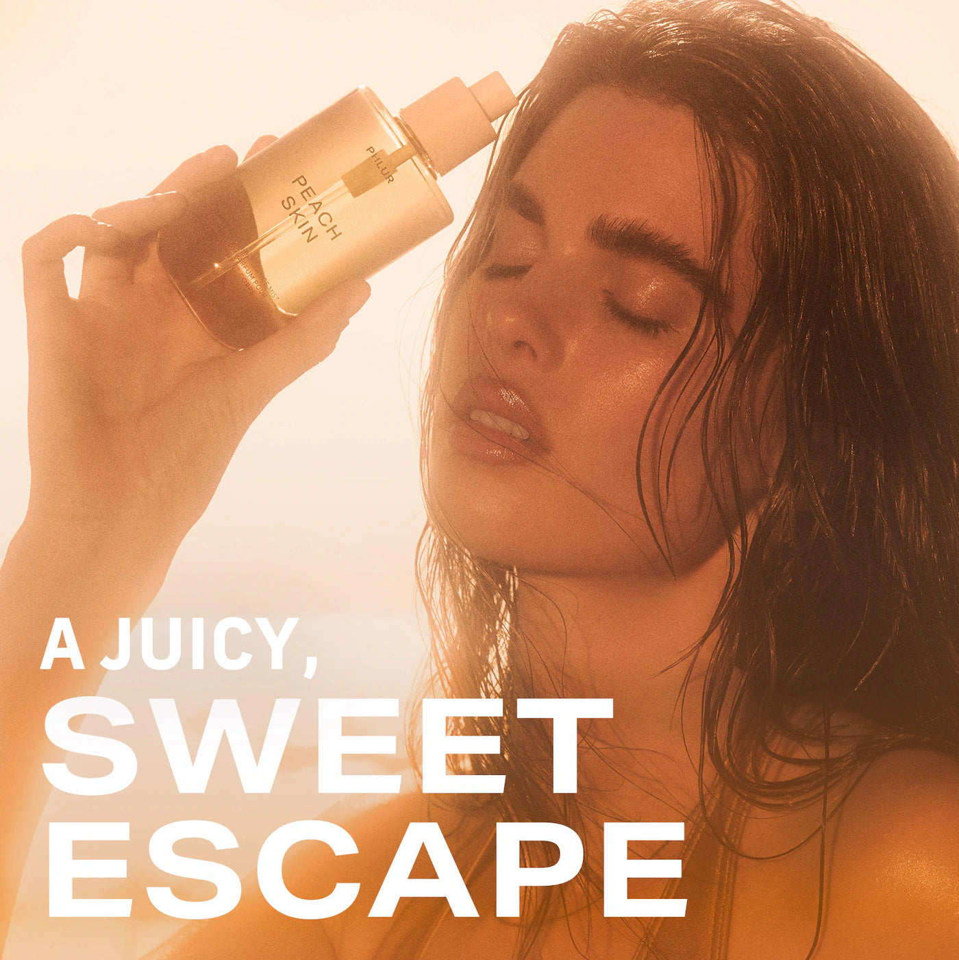 Pre-order: PHLUR | Peach Skin Body & Hair Fragrance Mist
