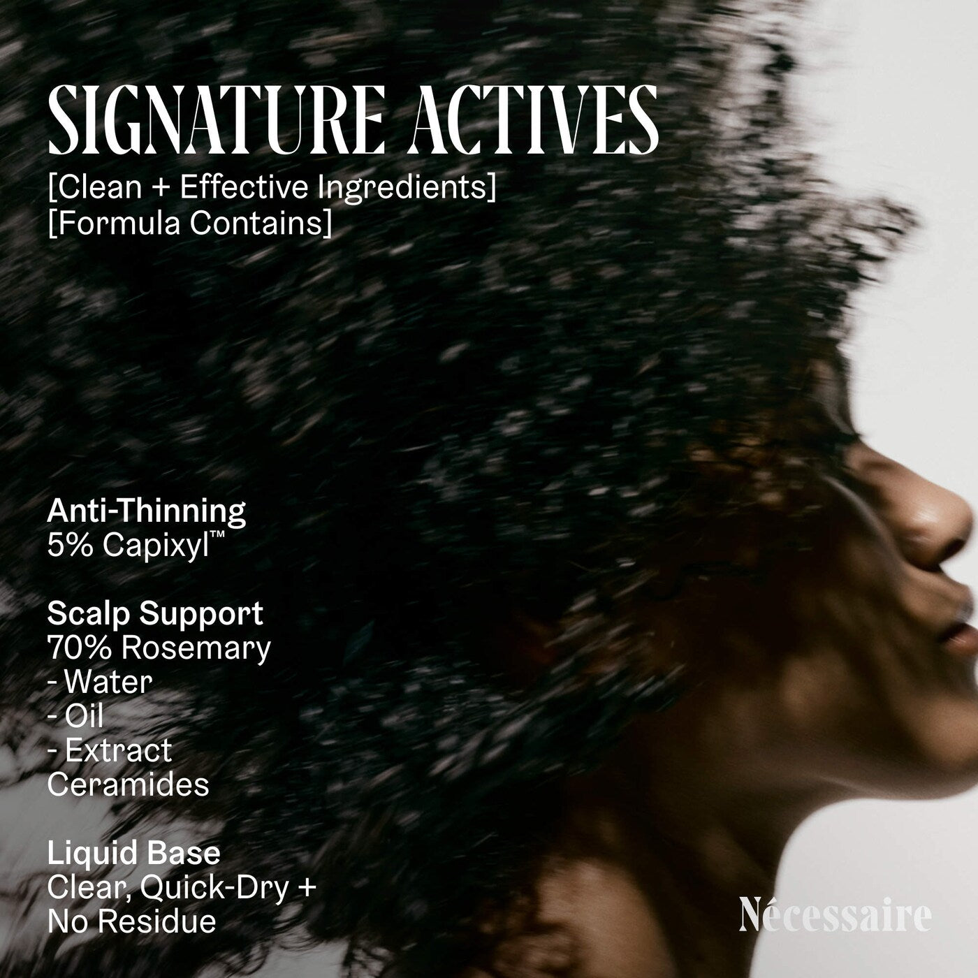 Pre-orden: Nécessaire | Rosemary Serum For Thinning Hair
