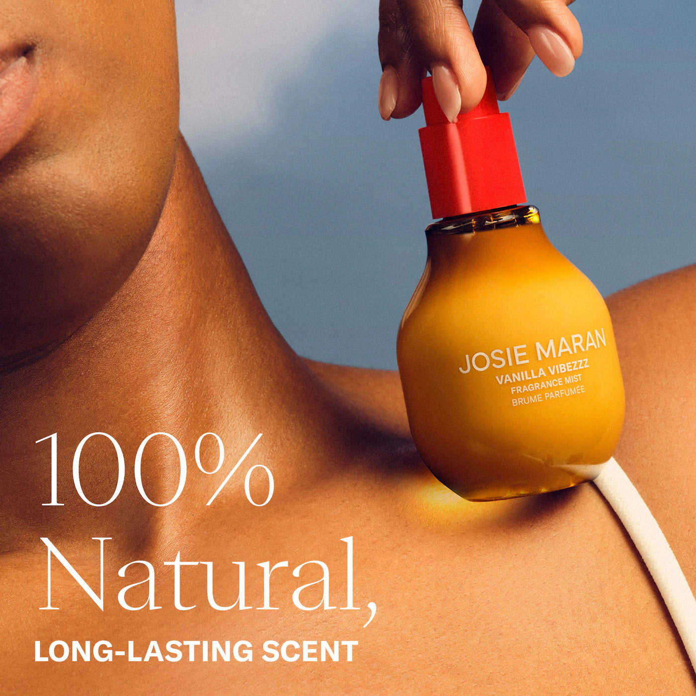 Pre-order: Josie Maran | Vanilla Vibezzz - Body + Hair Fragrance Mist with 100% Natural Scents