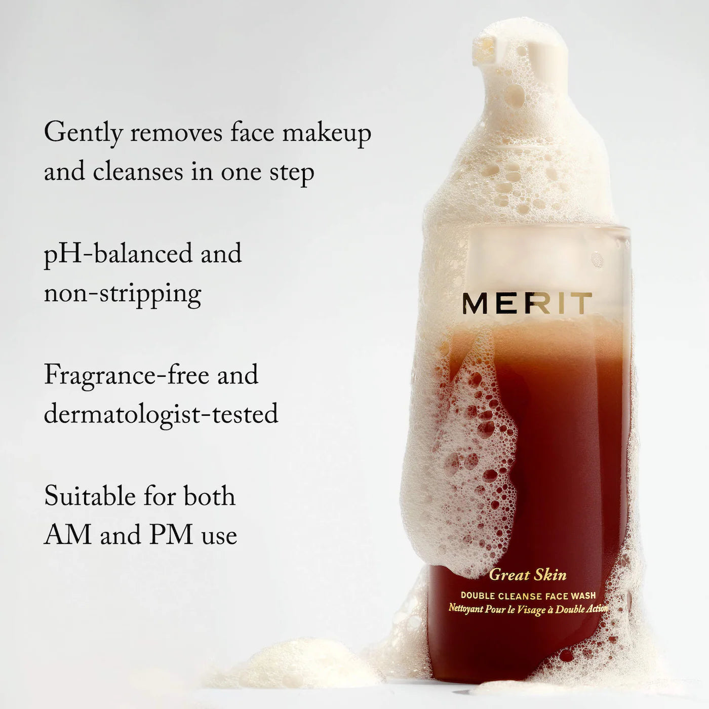 Pre-orden: MERIT | Great Skin Double Cleanse Makeup Removing Cleanser