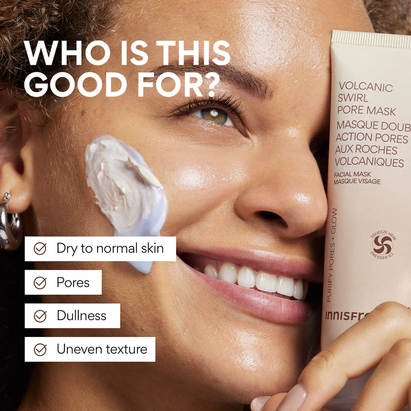 Pre-order: innisfree | Volcanic Swirl Exfoliating Pore Mask